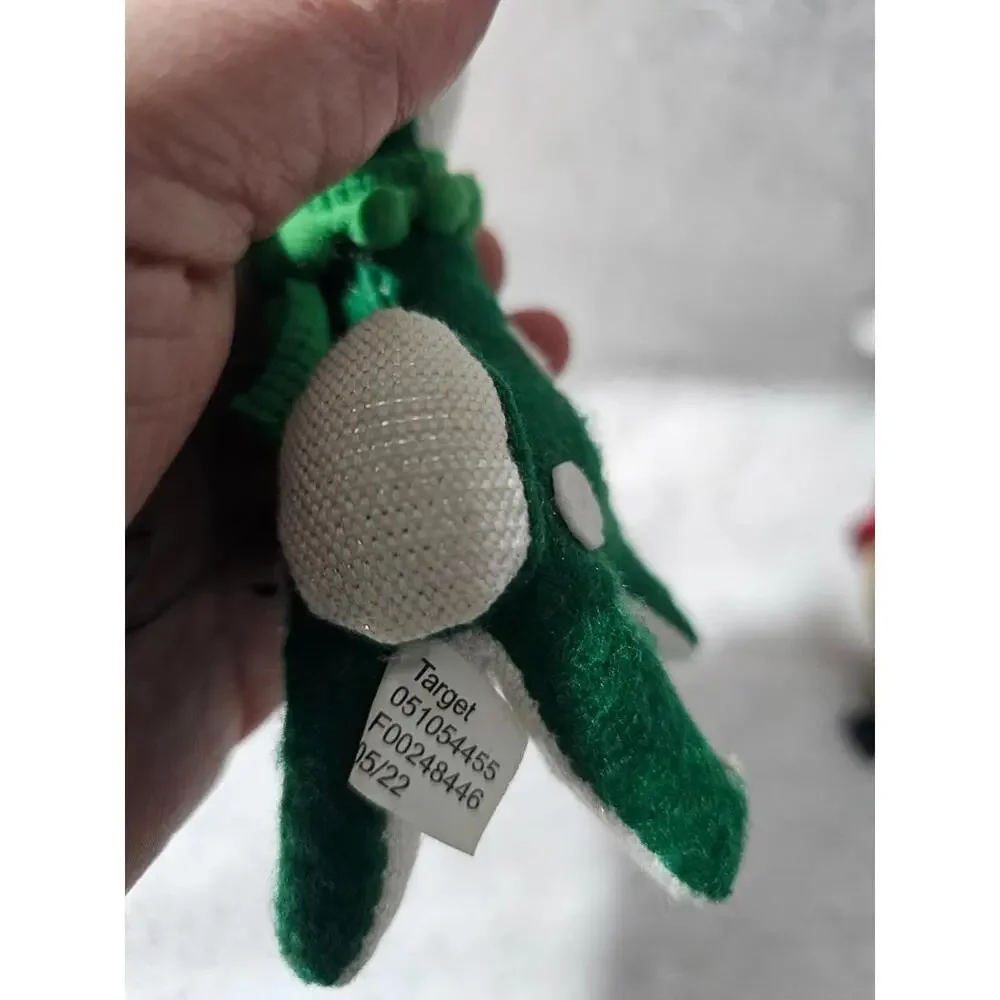 (3 pc) New Target Ornament Plush Horse Succulent Cactus Reindeer Different Sizes